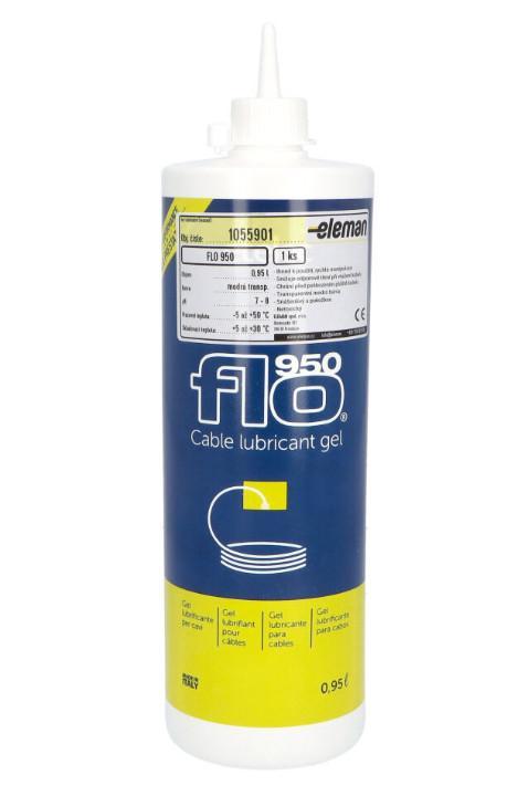 Gel mazací FLO 950 na protahování kabelů, 0,95L